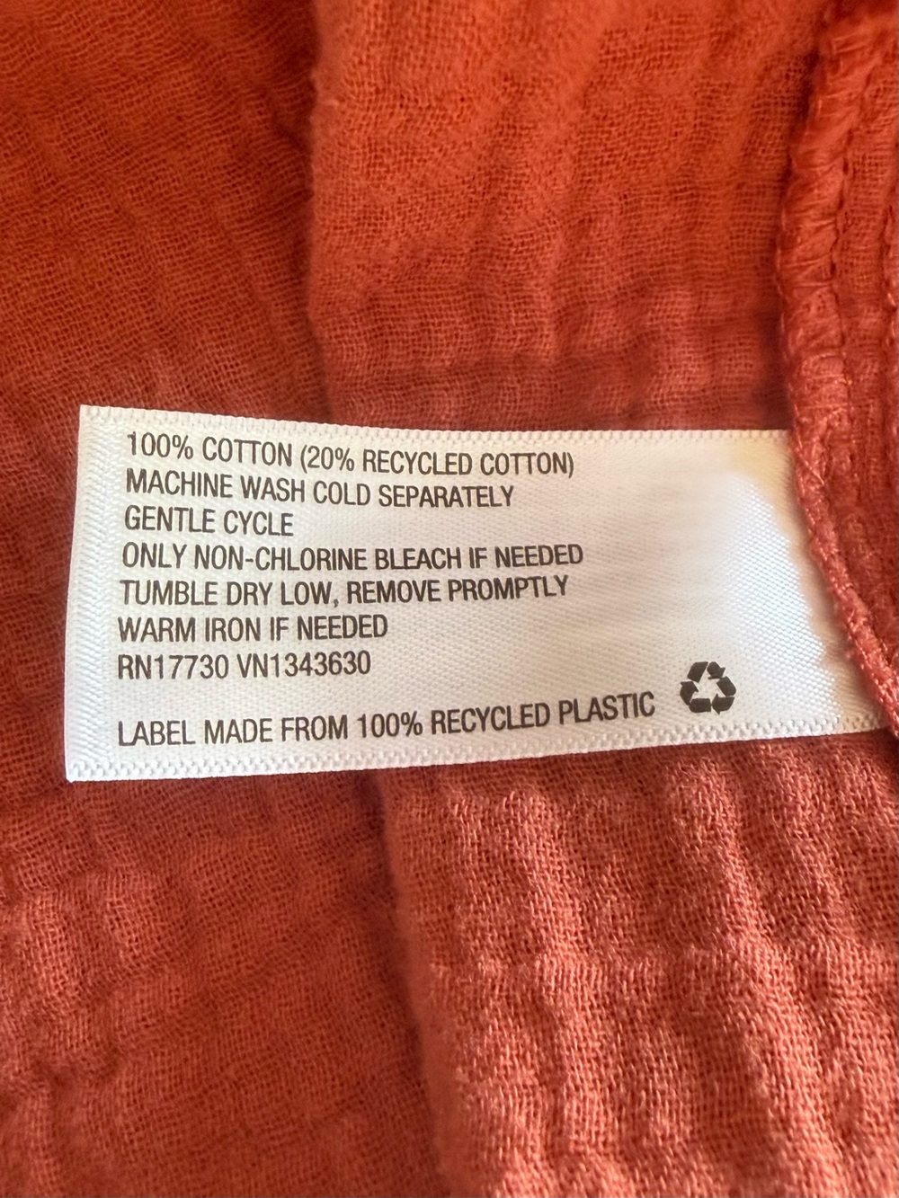Universal Thread Rust-Toned V-Neck Tiered Maxi Dress 100% Cotton Pockets XXL - Picture 9 of 10